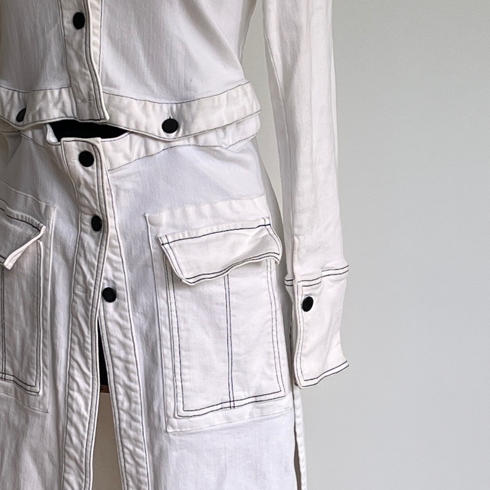 Manning Cartell Trench-coat Size 10 - Picture 5 of 6